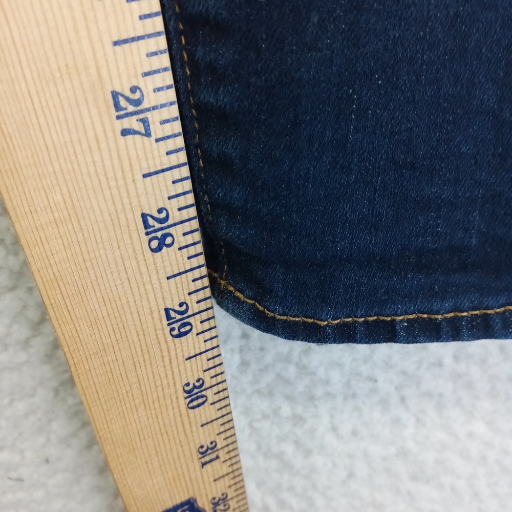 J.Crew Toothpick Skinny Jeans Dark Indigo Stretch Denim Size 32/30 E0823 Mens - Picture 8 of 10